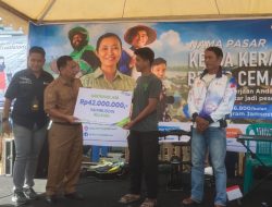 BPJS Ketenagakerjaan Grebek Pasar Sentral Majene