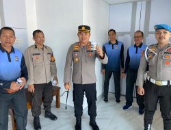Kapolres Mendadak Lakukan Tes Urine Kepada Personel Polres Majene