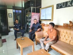 Kanit Intelkam-KPU Majene Lakukan Komunikasi