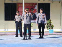 Polres Majene Terjunkan Ratusan Personel