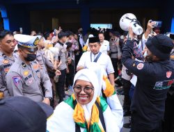 Polres Majene Kawal Ketat Pemberangkatan JCH 2023