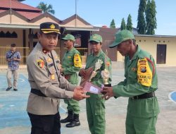 Wakapolres Majene Minta Satkamling Bersinergi Bersama TNI-Polri