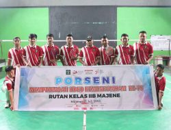 Begini Kemeriahan Porseni Di Rutan Majene