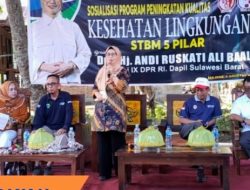 Masyarakat Pamboang Antusias Hadiri Sosialisasi Andi Ruskati Ali Baal