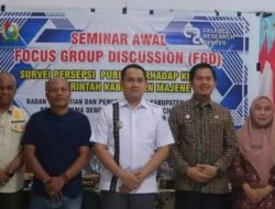 Wabup: FGD Survei Persepsi Publik Kinerja Majene Dapat Menjadi Tolak Ukur Pelayanan Kedepan