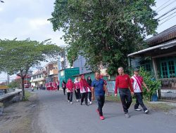 Karutan Perkuat Silaturahmi Bersama Jajaran Melalui Jalan Santai