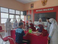 Gandeng PKM Banggae I, Rutan Majene Skrining HIV/AIDS 25 Warga Binaan