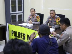 Kasat Lantas Polres Majene Membangun Sinergi Positif dengan Insan Pers Melalui Coffee Morning