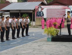 38 Personil Polres Majene Raih Kenaikan Pangkat, Begini Harapan Kapolres