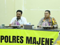 Kombes Pol. Nurhabri Sambangi Polres Majene