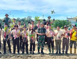 Wakil Bupati Bersama Dandim 1401 Lakukan Penanaman Pohon