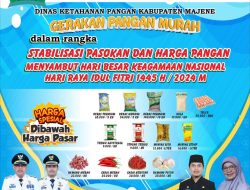 Pemda Majene Kembali Gelar Pasar Murah, Catat Waktu Pelaksanaan