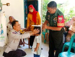 TNI-Polri Kolaborasi Tekan Angka Stunting Di Majene