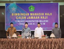 Wabup Hadiri Pembukaan Manasik Massal Haji Majene