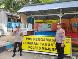 Polres Majene Jaminkan Rasa Aman Kepada Wisatawan