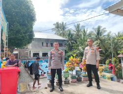 Sambangi Wisata Raja Bunga, Polres Majene Berikan Pengamanan