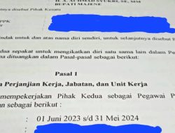 Perpanjangan Kontrak P3K Formasi Guru Tidak Benar