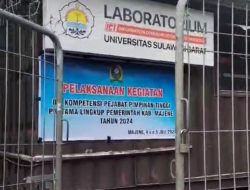 Memilukan, Pemkab Majene Gelar Uji Kompetensi Pejabat Eselon ll Dalam Kontainer