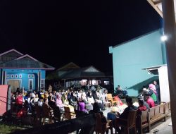 Walau Sempat Hujan, Warga Moloku Tak Surut Semangat Membersamai AMANAH