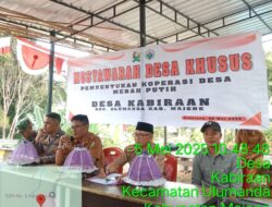 Amrin Harapkan Kopdes Merah Putih Dapat Tingkatkan Kesejahteraan Rakyat