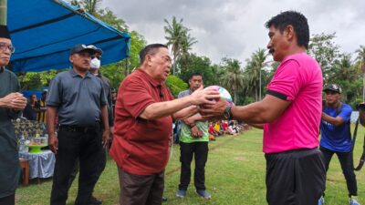 Wagub Harap Turnamen S. Mengga V Kembali Dapat Bangkitkan Budaya Pesepak Bola Di Sulbar