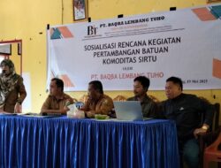 Sosialisasi PKM Sepakati Proses Lanjutan PT. Baqba Lembang Tuho