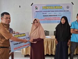 Salurkan BLT DD Tahap ll Harapkan KPM Manfaatkan Secara Baik