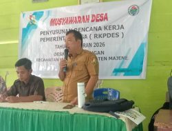 Perkuat Tata Kelola Penanganan, Mansur Gelar Rembuk Stunting