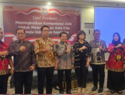 Tingkatkan Kompetensi ASN, BPSDM Sulbar Ikuti Rakor PPSDM Kemendagri di Makassar