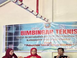 Disdukcapil Sulbar Dorong Peningkatan Efektivitas Pelayanan Administrasi Kependudukan