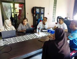 Dinas Perpusip Lakukan Peninjauan Pojok Baca dan Pengawasan Kearsipan di Bapperida Sulbar