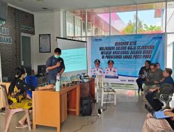 Tim Sulbar Sehat Bahas Upaya Peningkatan Penemuan Kasus TB di Puskesmas Tampa Padang Mamuju