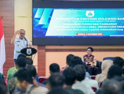 Gubernur Sulbar: Kepala Desa Harus Jadi Contoh, Jangan Foto Makan di Tempat Mewah