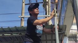 Perkuat Sinergi, Dishub Sulbar dan BPTD Gelar Aksi Bersih Rambu dari Terminal Simbuang hingga Markas Polda
