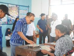 Pastikan Berjalan Sesuai Harapan Presiden, Gubernur Sulbar Tinjau Langsung Program MBG di SMAN 1 Kalukku