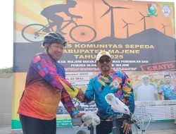 Lepas Gowes Komunitas Sepeda, Kadisdikpora Apresiasi ISSI Majene