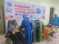 Peringati World Pharmacists Day 2025, Dinkes Sulbar dan IAI Gelar Donor Darah