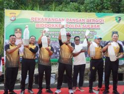 DKP Sulbar dan Polda Sulbar Kolaborasi Bangun Kemandirian Pangan dari Pekarangan