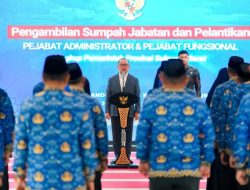 Lakukan Penyegaran Birokrasi, SDK Lantik 39 Pejabat Pemprov Sulbar