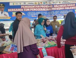 PKK Kolaborasi Komunitas S5 dan Dinas Ketapang Sulbar Gelar Pameran UMKM Hypermart dan GPM