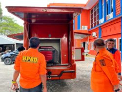 TRC BPBD Sulbar Lakukan Pengecekan Rutin Peralatan Kendaraan Komunikasi Mobile