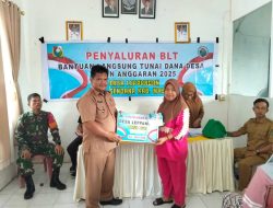 Salurkan BLT DD Tahap lV, Arman Nur Berharap Dapat Membantu Kebutuhan Pokok KPM