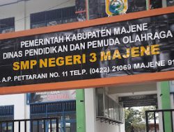 SMPN 3 Majene Jalani Rehabilitasi Berat, Pemerintah Pastikan Kenyamanan dan Kualitas Belajar Siswa Terjamin