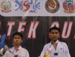 Siswa SMPN 3 Majene Raih Medali Perak di Ajang Kejuaraan Taekwondo Poltek Cup 2025