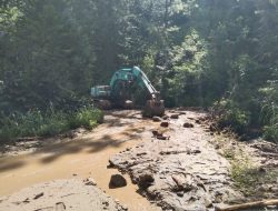 BPBD Sulbar Terima Laporan Tanah Longsor di Ruas Jalan Poros Nasional Mamasa – Tabang