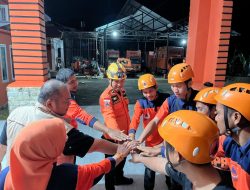 Plt. Kalaksa BPBD Sulbar Beri Arahan kepada TRC Sebelum Patroli di Kota Mamuju