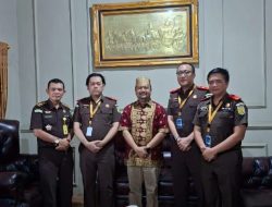Bau Akram Dai Terima Kunjungan Peserta Diklatpim Kejaksaan Tinggi Sulbar