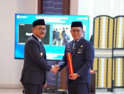 Suhardi Duka Lantik Junda Maulana Sebagai Sekda Sulbar, Tegaskan Pentingnya Tata Kelola Pemerintahan Kuat