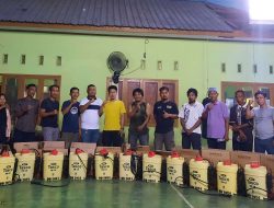 Salurkan Spruyer, Moch.Hamzary Harap Membantu Petani Dalam Menjaga Kualitas Tanaman