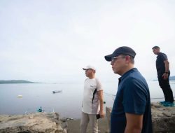 Gubernur Suhardi Duka Tinjau Rencana Lanjutan Jalan Arteri Tepi Laut di Mamuju